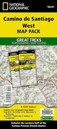 Cover image for Camino de Santiago - Camino Frances West Map Pack Bundle