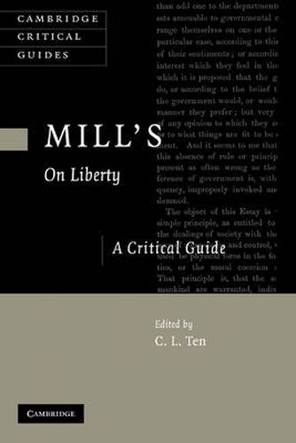 Cover image for Mill's On Liberty: A Critical Guide