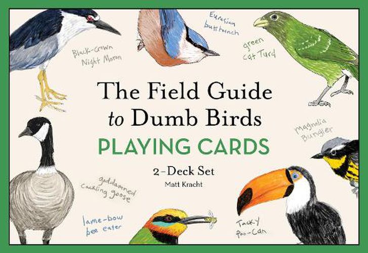 Cover image for The Field Guide to Dumb Birds Playing Cards