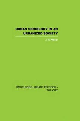 Cover image for Urban Sociology in an Urbanized Society