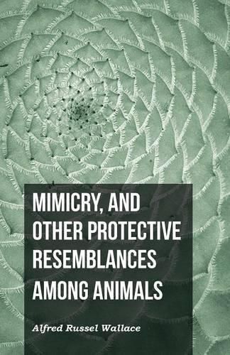 Cover image for Mimicry, and Other Protective Resemblances Among Animals