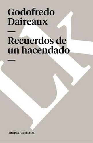 Cover image for Recuerdos de un hacendado