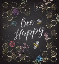 Cover image for Bee Happy Guided Journal: Guided Journal