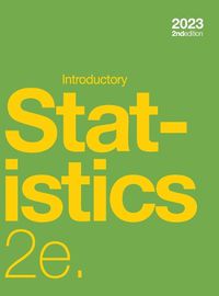 Cover image for Introductory Statistics 2e (hardcover, full color)