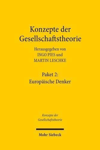 Cover image for Konzepte der Gesellschaftstheorie: Europaische Denker: (Bande 5, 6, 8, 9, 11, 13, 14, 16, 19, 20)