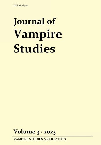 Cover image for Journal of Vampire Studies