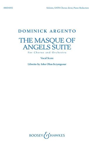 Cover image for The Masque of Angels Suite: For Chorus and Orchestra Vocal Score