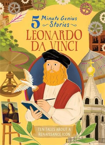 Cover image for Leonardo da Vinci: 5-Minute Genius