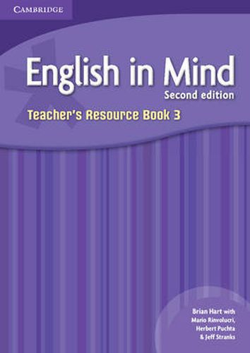 Cover image for English in Mind Level 3 Teacher's Resource Book