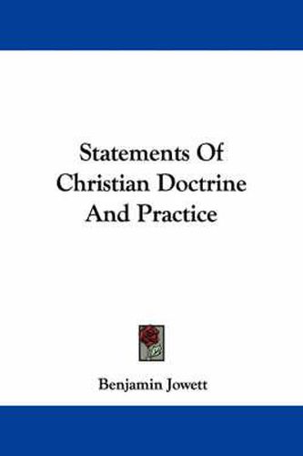 Statements of Christian Doctrine and Practice