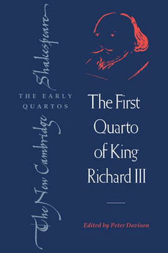 Cover image for The First Quarto of King Richard III