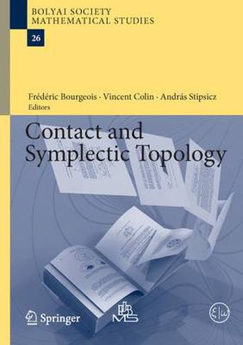 Cover image for Contact and Symplectic Topology