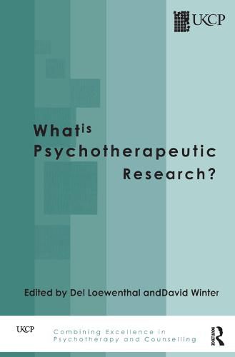 Cover image for What is Psychotherapeutic Research?