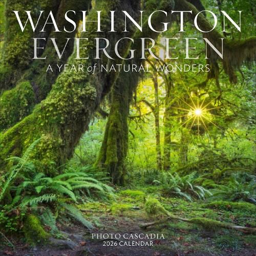 Cover image for Washington Evergreen Wall Calendar 2026