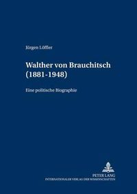 Cover image for Walther von Brauchitsch (1881 - 1948); Eine politische Biographie