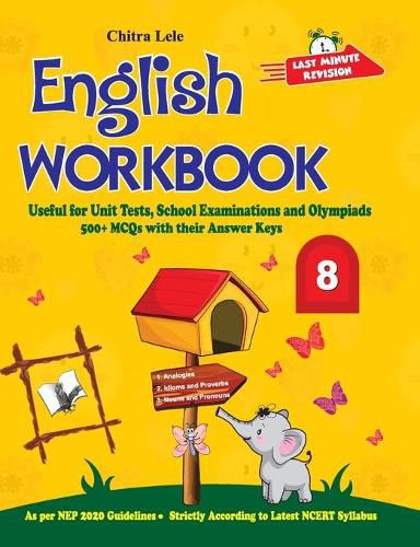 Cover image for English Workbook Class 8: Useful for Unit Tests, School Examinations & Olympiads