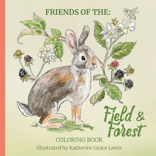 Cover image for Friends of the Field and Forest Coloring Book