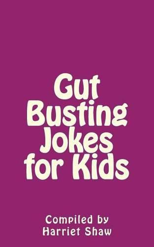 Cover image for Gut Busting Jokes for Kids