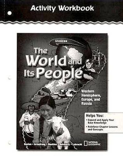 Cover image for The World and Its People: Western Hemisphere, Europe, and Russia, Activity Workbook, Student Edition