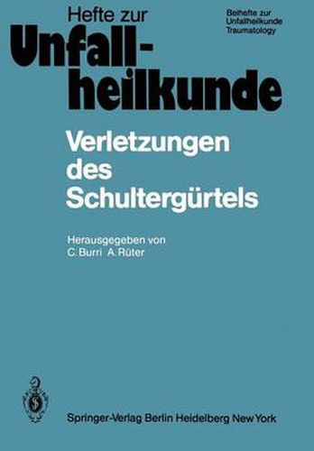 Cover image for Verletzungen Des Schultergurtels