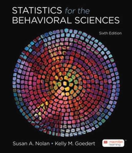 Cover image for Statistics for the Behavioral Sciences