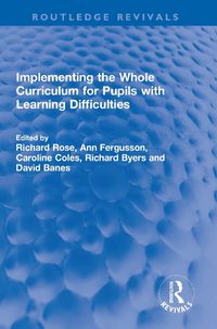 Cover image for Implementing the Whole Curriculum for Pupils with Learning Difficulties