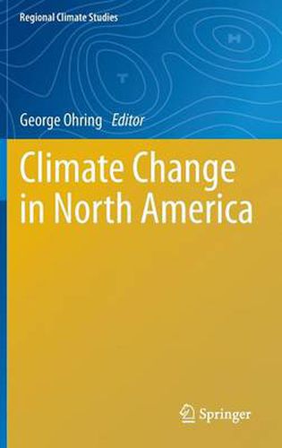 Cover image for Climate Change in North America