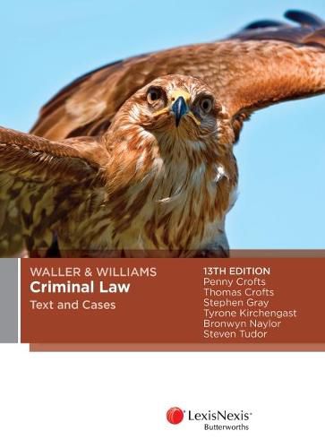 Cover image for Waller & Williams Criminal LAw Text and Cases