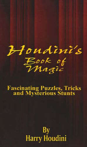 Cover image for Book of Magic: Fascinating Puzzles, Tricks and Mysterious Stunts