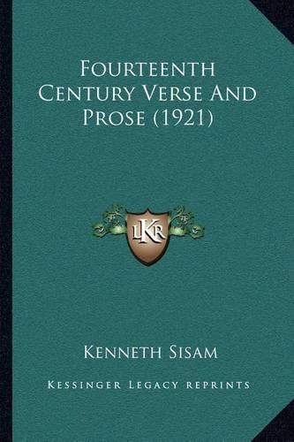 Cover image for Fourteenth Century Verse and Prose (1921)