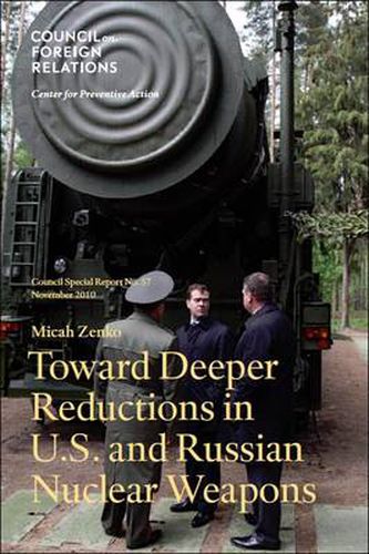 Cover image for Toward Deeper Reductions in U.S. and Russian Nuclear Weapons