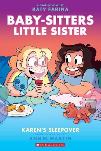 Cover image for Karen's Sleepover: A Graphic Novel (Baby-Sitters Little Sister #8)