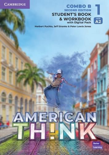 Cover image for Think Level 1 Student's Book and Workbook with Digital Pack Combo B American English