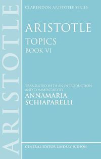 Cover image for Aristotle: Topics Book VI