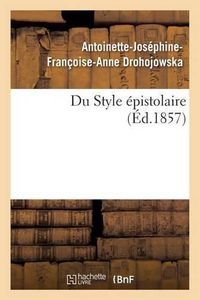 Cover image for Du Style Epistolaire