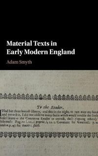 Cover image for Material Texts in Early Modern England