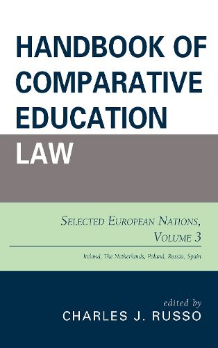 Cover image for Handbook of Comparative Education Law: Selected European Nations