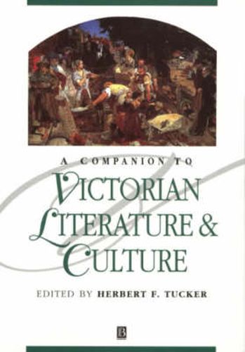 Cover image for A Companion to Victorian Literature and Culture