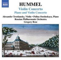 Cover image for Hummel Violin Concerto