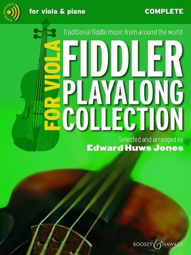 Cover image for Fiddler Playalong Collection for Viola: Traditional Fiddle Music from Around the World