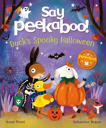 Cover image for Say Peekaboo! Duck's Spooky Halloween
