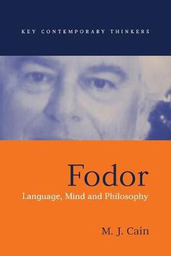 Cover image for Fodor: Language, Mind and Philosophy