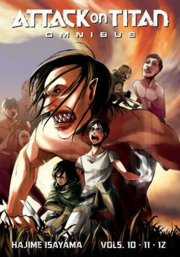 Cover image for Attack on Titan Omnibus 4 (Vol. 10-12)