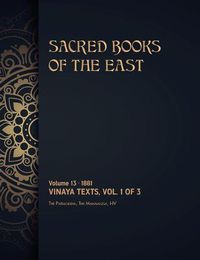 Cover image for Vinaya Texts: Volume 1 of 3