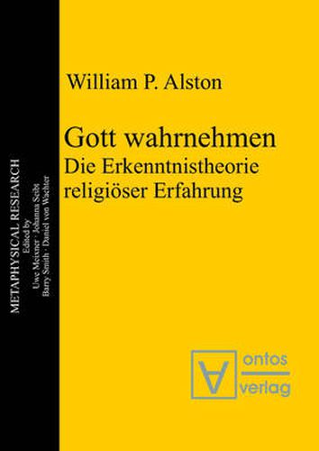 Cover image for Gott wahrnehmen