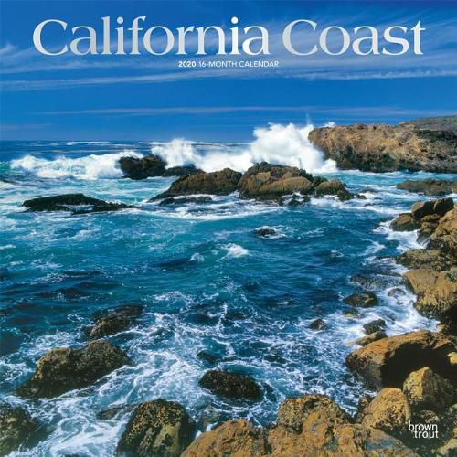 California Coast 2020 Square Wall Calendar