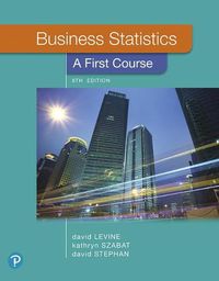 Cover image for Business Statistics: A First Course