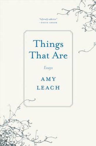 Cover image for Things That Are: Essays