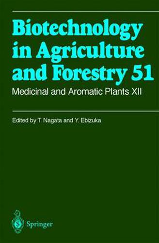 Cover image for Medicinal and Aromatic Plants XII