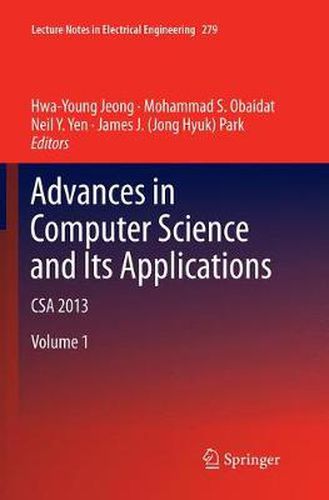 Cover image for Advances in Computer Science and its Applications: CSA 2013